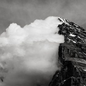  Cloud On The Eiger North Face